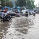 People suffer from flood as heavy rain lash out at Karachi